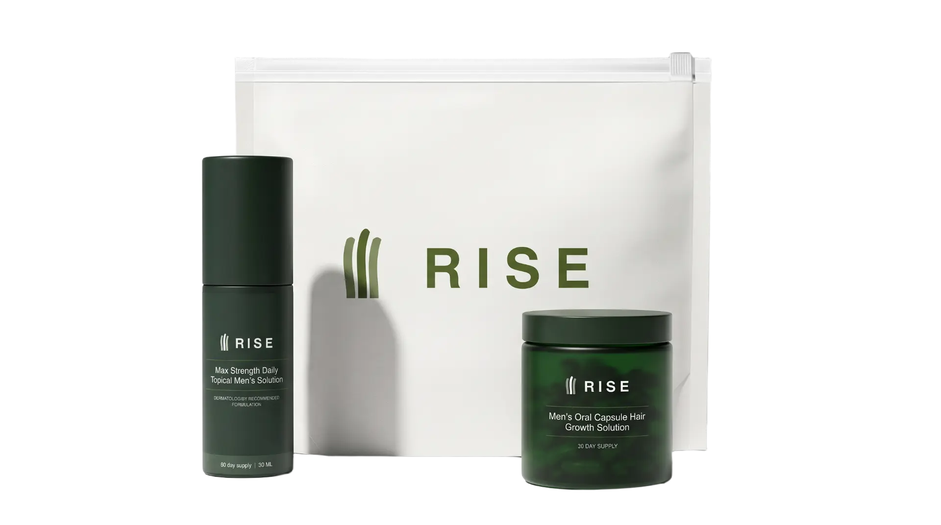 Rise hair regrowth treatment kit